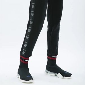 Vetements Fabric Socks Sneakers